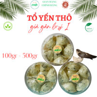 [Giá sỉ] Yến thô già gân loại I (Loại 100gr - 500gr) tặng kèm táo/ đường phèn/ nhíp - Mật ong NHIÊN