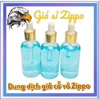 [Giá sỉ Zippo] Nước dung dịch làm đen giả cổ Zịppo