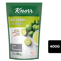 (Giá sỉ/12 gói/thùng) Bột Chanh knorr / Lime Powder Knorr (Mẫu Mới) 400gram
