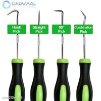 Giá SỉBộ dụng cụ tháo phớt chắn dầu cao su hình tròn bằng nhựa và hợp kim cỡ 15.5 cm