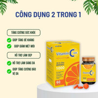(Giá sỉ_Chính hãng) Viên Vitamin C Plus X3 ( hộp 60 viên ) hỗ trợ đẹp da, sáng da, tăng cường sức khoẻ