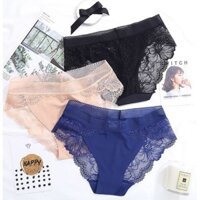 [GIÁ SIÊU HOT]  COMBO 10 QUẦN LÓT THÁI ĐÚC PHA REN HOA CAO CẤP MS 8423