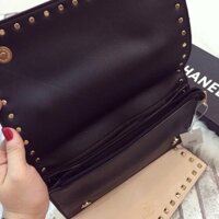 [GIÁ SIÊU HOT]  Ví cầm tay dự tiệc clutch viền đinh VLTN kèm quai đeo siêu sang chảnh