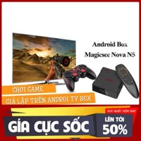 GIÁ SIÊU KHỦNG Android Tivi Box Magicsee N5 Nova - Ram 4GB. Rom 32GB, Android 9.0 - Điều khiển Voice s