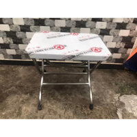 (Giá siêu rẻ) Bàn chữ nhật inox 40x60x55cm