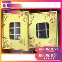 GIÁ SIÊU RẺ -  Bộ 6 bát cơm phong cách hiện đại gốm Bát Tràng (kèm hộp đựng làm quà biếu tặng)