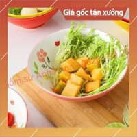 Giá Siêu Rẻ  Chén Dĩa Sứ Bát Ăn Cơm Đĩa Sứ Decor bát tô bún phở đường kính 20cm siêu đẹp