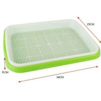 (GIÁ SIÊU RẺ) Combo 5 khay trồng rau mầm tiện dụng