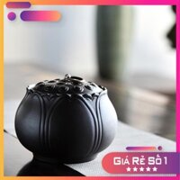GIÁ SIÊU RẺ -  Hộp chè, hộp đựng trà khô hình dáng búp sen gốm tử sa (ảnh thật)
