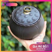 GIÁ SIÊU RẺ -  Hộp chè, hộp đựng trà khô hình dáng búp sen gốm tử sa (ảnh thật)