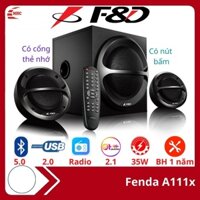 Giá siêu rẻ Loa Máy vi tính Bluetooth 5.0 Fenda A111x công suất 35W Bass siêu ấm, có Điều khiển, cổng USB, thẻ nhớ SD, R