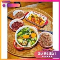 GIÁ SIÊU RẺ -  Tô sứ có nắp hoạ tiết Cherry kiểu Bắc Âu sang trọng