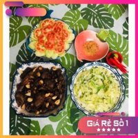 GIÁ SIÊU RẺ -  Tô sứ tròn hoa bướm miệng sóng kiểu Bắc Âu