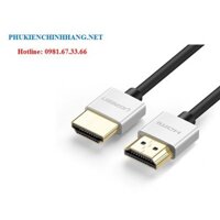 [Giá Siêu Rẻ]Cáp HDMI 2.0 dài 3m siêu mỏng UGREEN 30479