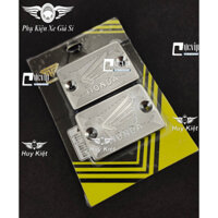 [Giá Siêu Rẻ]Combo 2 Nắp Dầu Vario 160 Kiểu Cánh Chim 2 Lỗ Ngang Salaya Inox 304 Nguyên Khối 5955