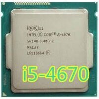 Giá siêu sốc Bộ xử lý Intel® Core™ i5-4670 6M bộ nhớ đệm, tối đa 3,80 GHz