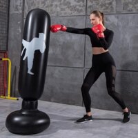 [GIÁ SIÊU TỐT ] Bao Cát Võ Thuật - Trụ Hơi Đấm Bốc Phản Xạ Phiên Bản 3.0 - Bao Đấm Boxing Tập Võ Tự Đứng Lắc Lư