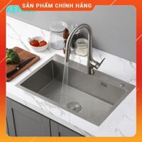 Giá siêu tốt, Chậu rửa bát 1 hố to inox sus304,bồn rửa chén đúc