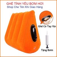 [GIÁ SIÊU TỐT ] Ghế Tình Yêu Đệm Mông Bơm Hơi Có Tay Vịn - Ghế Tình Nhân Tặng Kèm Bơm Tay