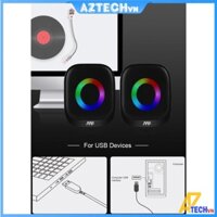 [Giá Siêu Tốt] Loa máy tính vi tính laptop mini để bàn AAP D09 Led RGB Chính Hãng - BẢO HÀNH 3 THÁNG