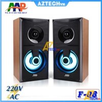 [Giá Siêu Tốt] Loa máy tính vi tính laptop mini để bàn LED AAP F08 Chính hãng ( Dùng Nguồn 220V) - BẢO HÀNH 3 THÁNG