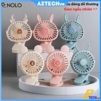 [Giá Siêu Tốt] Quạt Mini, Sạc USB Kẹp Bàn Siêu Dễ Thương 3 Cấp Độ Gió Cực Mát