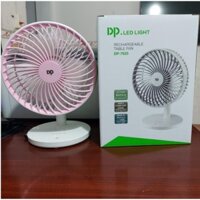 [Giá Siêu Tốt] Quạt sạc tích điện DP-7625 Quạt bàn Mini Cao Cấp
