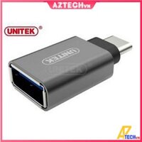 [Giá Sinh Viên] Đầu chuyển USB type-C sang USB 3.0 đầu âm (USB-C OTG) UNITEK Y-A025CGY