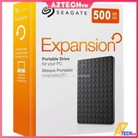 [Giá Sinh Viên] Ổ CỨNG DI ĐỘNG 500GB HDD SEAGATE EXPANSION 2.5'' USB 3.0  - BẢO HÀNH 24 THÁNG 1 ĐỔI 1