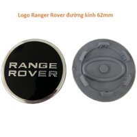 [GIÁ SỐC] [1 chiếc] Logo chụp mâm, ốp lazang bánh xe ô tô Ranger Rover 62mm
