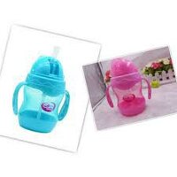 [Giá Sốc] Bình uống nước ống hút GB Baby 240ml Hàn Quốc(Màu hồng)