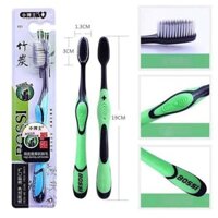 [Giá sốc] Bộ 10 bàn chải đánh răng than hoạt tính Bossi Hàn Quốc 921
