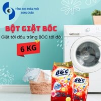 GIÁ SỐC - Bột giặt BÓC công nghệ Hoa Kỳ giặt trắng bóc tẩy bay mọi vết bẩn 6KG