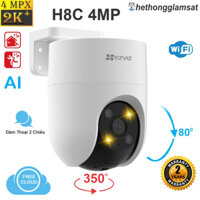 [Giá Sốc] Camera EZVIZ H8C 4MP, H8C 3MP, H8C 2MP - Wifi, Ngoài Trời, Xoay 360 độ, Màu Bang Đêm - Bảo Hành 24 Tháng