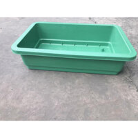 (GIÁ SỐC) Combo 05 Chậu nhựa trồng rau sạch thông minh | Khay trồng rau thế hệ mới- Màu Xanh Lá