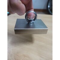 [Giá sốc] Cục nam châm câu cá hút sắt dưới sông 200kg, hút tất cả các mặt