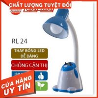 [GIÁ SỐC] Đèn học để bàn RẠNG ĐÔNG kèm bóng led 5W  5W RL-24, bảo vệ mắt, chống cận, không chứa thủy ngân