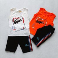 [Giá sốc] - đồ bộ cá sấu nam chất liệu 100% cotton