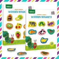 [GIÁ SỐC] Đồ Chơi Thông Minh Cho Bé Nam Châm Gỗ Wooden Magnets, Đồ Chơi Nam Châm