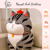 (Giá Sốc) 🍅 Gấu bông mèo hoàng thượng Quý Tộc size 90cm - Thú Nhồi Gòn Mèo thần tài dễ thương