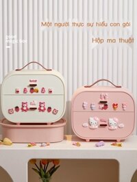 [GIÁ SỐC] Hộp đựng phụ kiện tóc trẻ em, hộp kẹp tóc bé gái, dây buộc tóc, kẹp tóc, dây cao su, băng