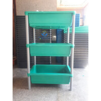 (GIÁ SỐC) Khay nhựa 3 tầng nuôi cá bảy màu - Nuôi cá Guppy - Hàng Tốt Loại 1