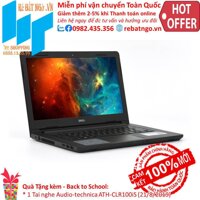 GIÁ SỐC Laptop Dell Inspiron 3467-M20NR3 14 inch HD-i3-7020-4GB-1TB HDD-HD 620-Linux-2 kg