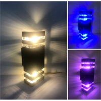 [GIÁ SỐC LOẠI LED 3 Mầu 3 chế độ sáng ] Đèn hắt tường 2 đầu led 3 chế độ mầu