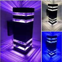 [GIÁ SỐC LOẠI LED 3 Mầu 3 chế độ sáng ] Đèn hắt tường 2 đầu led 3 chế độ mầu