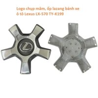 [GIÁ SỐC] Logo chụp mâm, ốp lazang bánh xe ô tô Lexus LX-570 TY-K199 (1 chiếc)