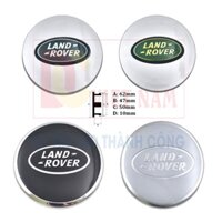 [GIÁ SỐC] Logo chụp mâm, ốp lazang bánh xe ô tô Land Rover 62mm mã LR62 - HÀNG CHÍNH HÃNG