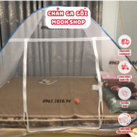 (Giá Sốc) Màn Chụp Tự Bung Đỉnh Nhọn Cao Cấp, Mùng Ngủ Tránh Muỗi Loại Đẹp Nhất kt 2mx2m2 khung thép carbon siêu bền