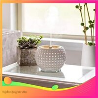 ⚡GIÁ SỐC⚡ Máy khuếch tán phun xông tinh dầu công nghệ siêu âm vỏ gốm HoMedics Ellia ARM-910WTA (Điều khiển từ xa)