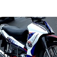 Gía sốc Tem trùm xe JUPITER MX CAPTAIN AMERICAN